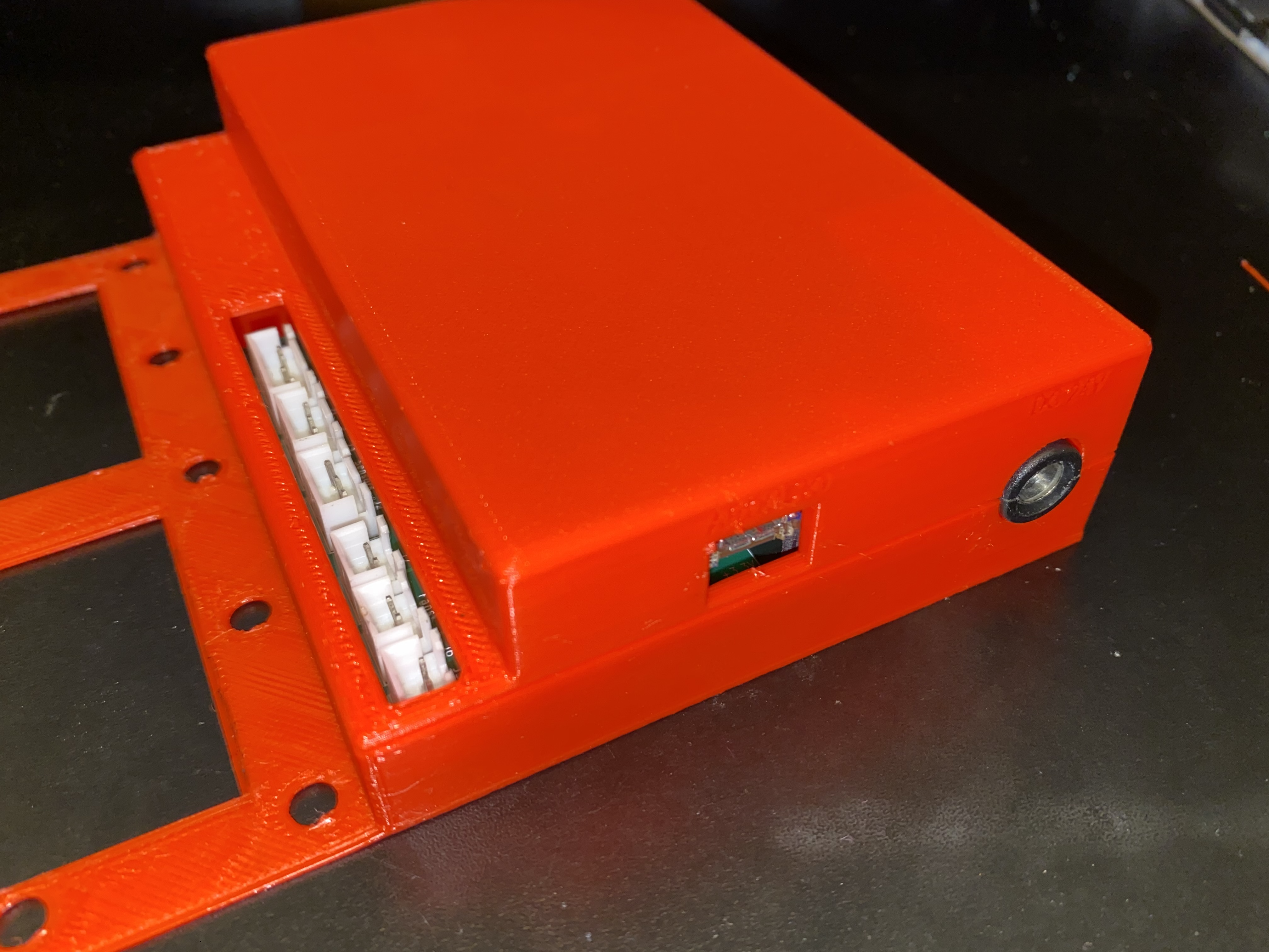 Final assembled electronics covered