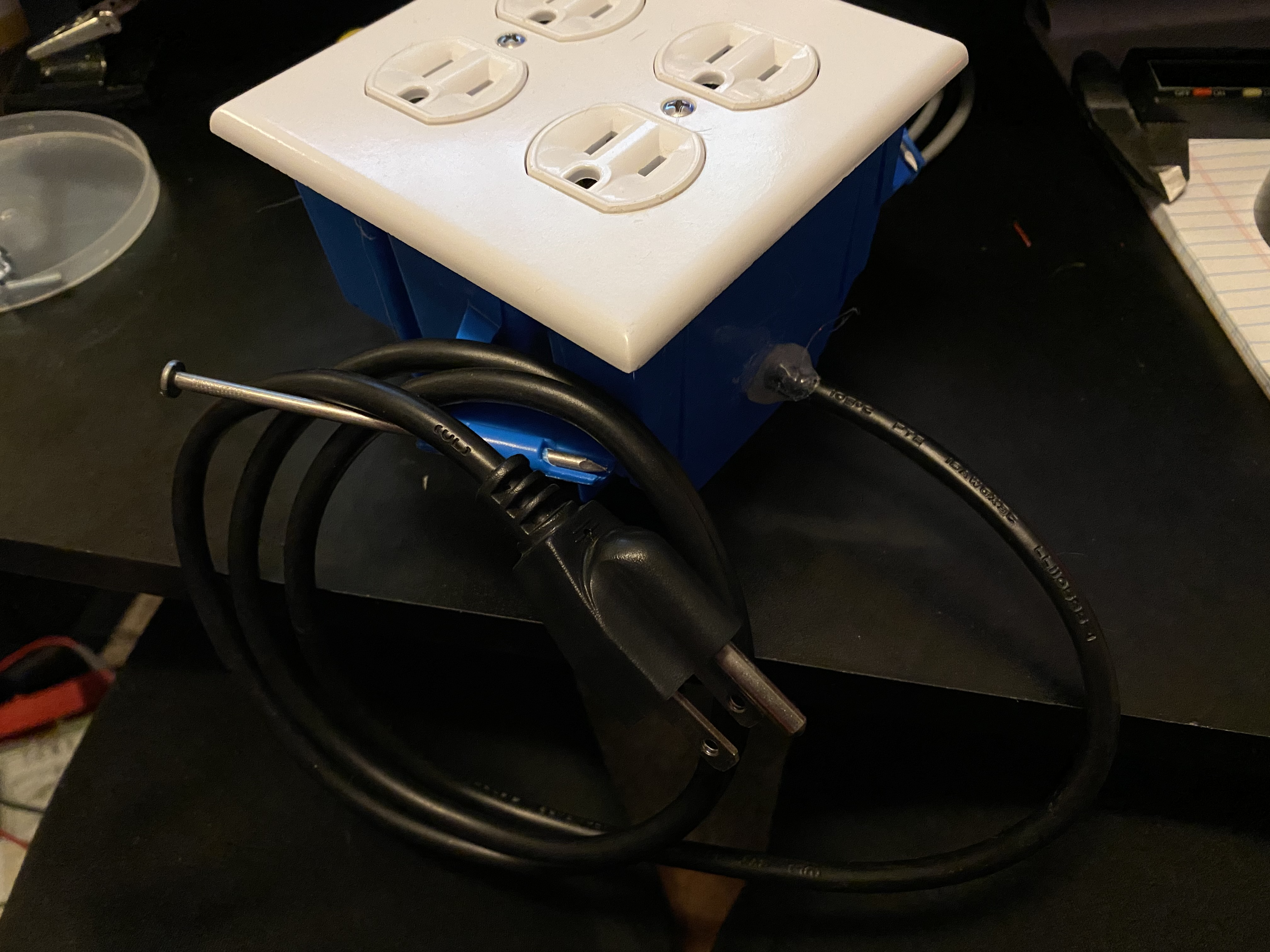 Finished light controller box - 2