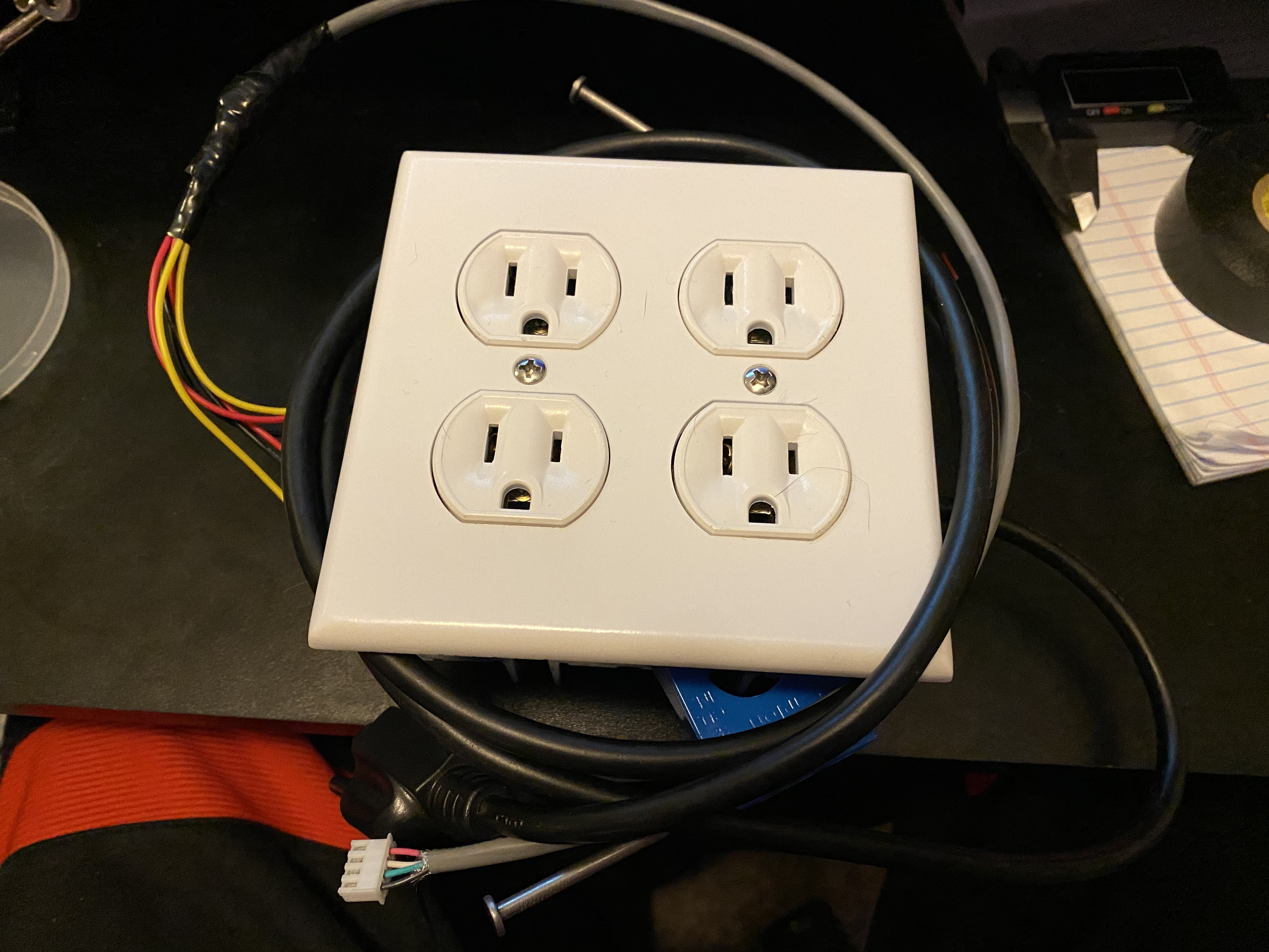 Finished light controller box - 3